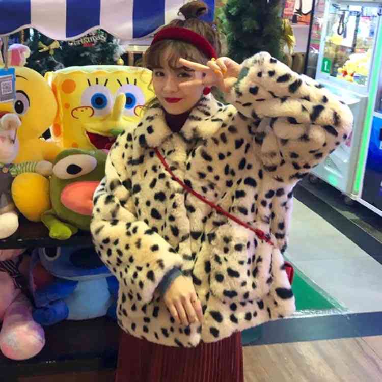 楽天市場】ヒョウ柄 レオパード柄 ファー ジャケット ファーコート