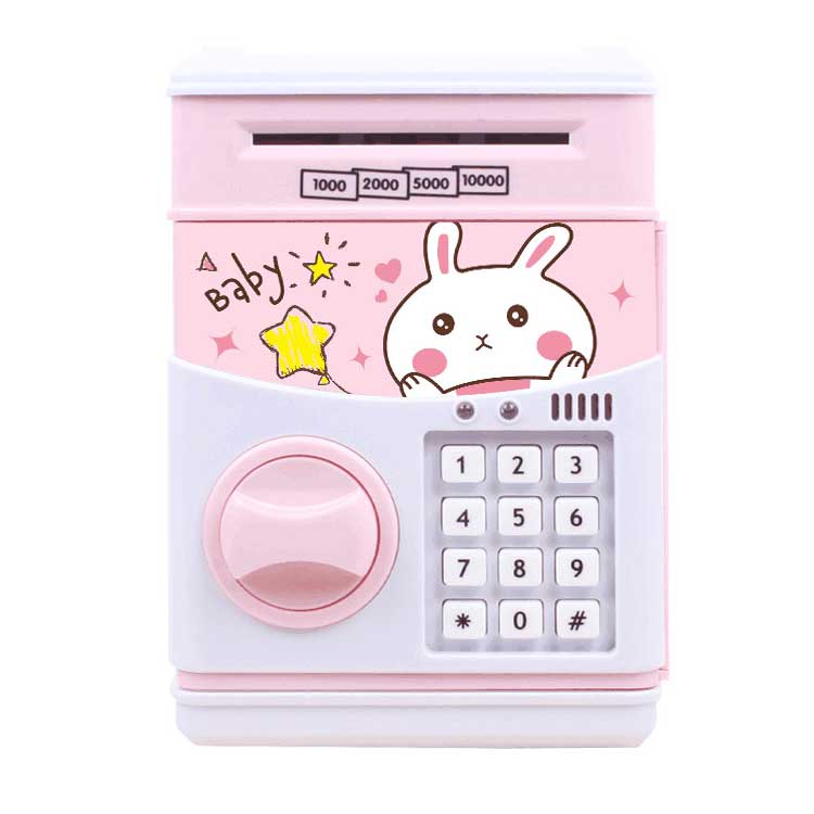 楽天市場】貯金箱 子供 小型 子供用貯金箱 電子貯金箱 金庫型 お札