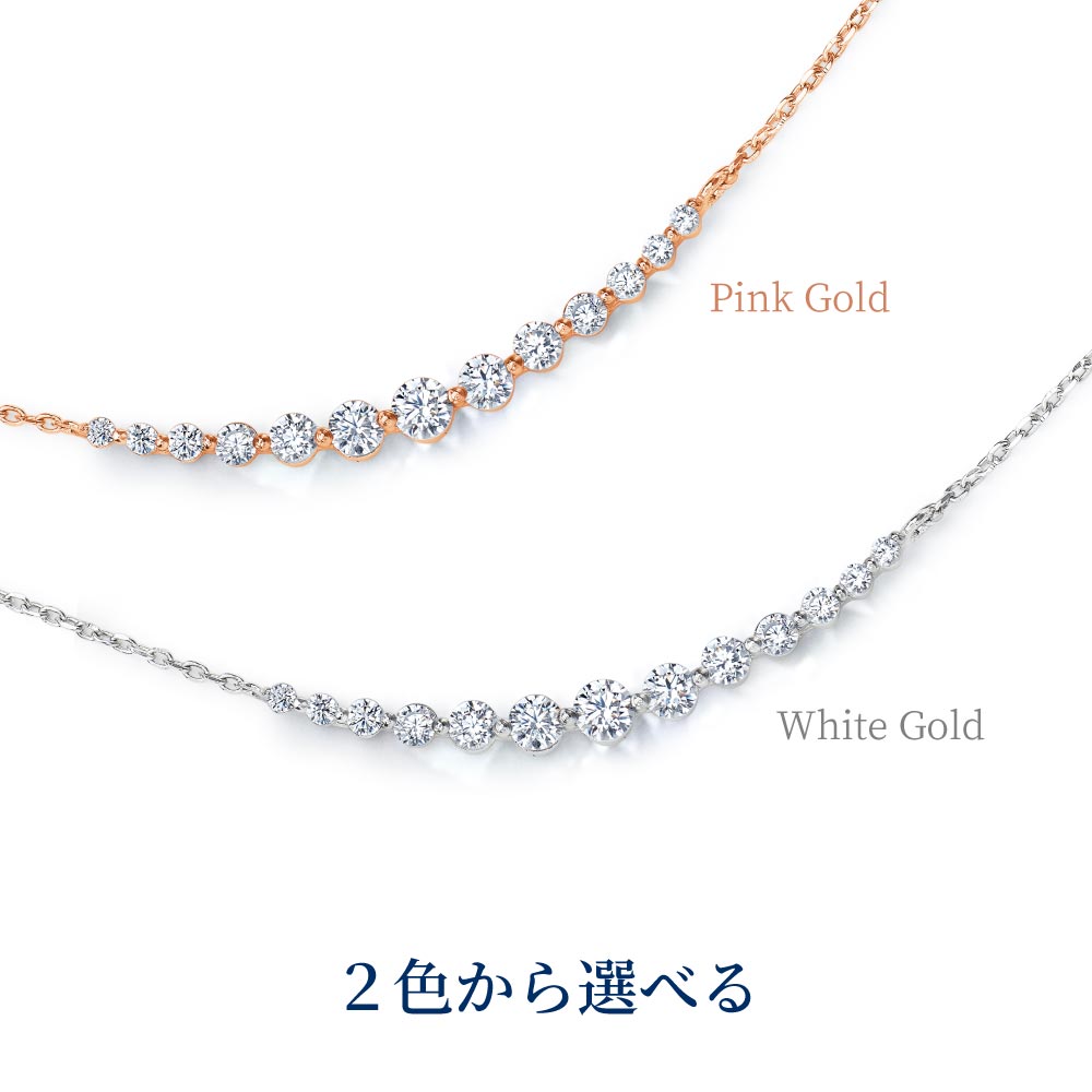 楽天市場】【翌日配送】 ネックレス レディース スマイル ライン