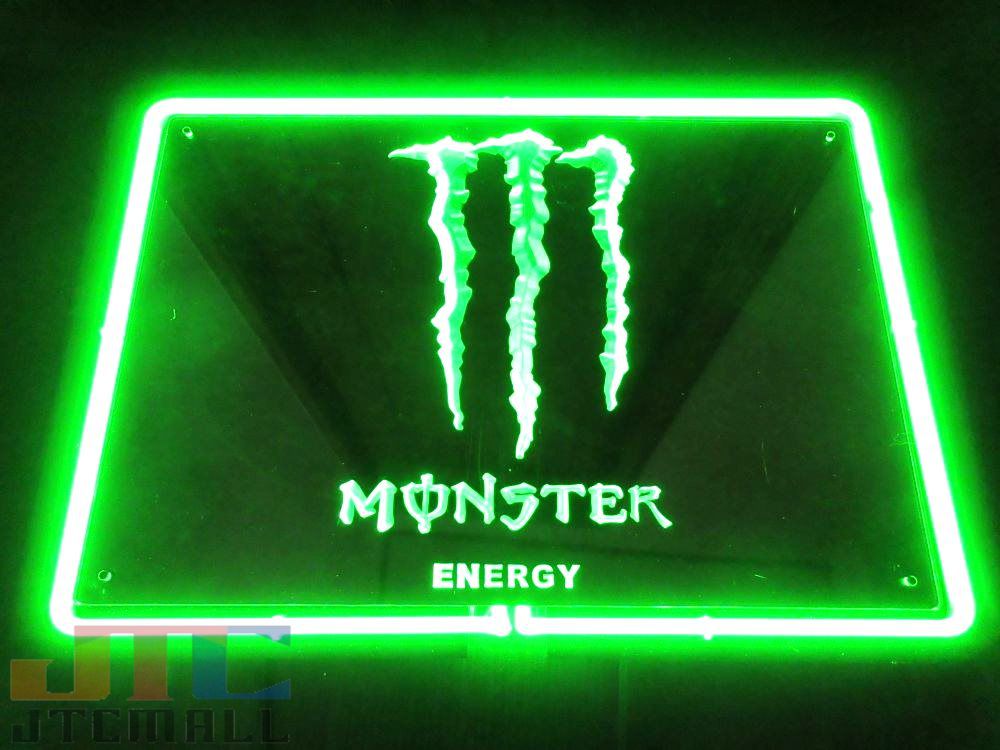 楽天市場】超特大3D ネオン Monster Energy モンスターエナジー ネオン