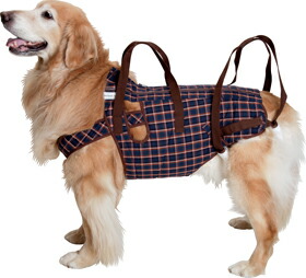 楽天市場】【大型犬用介護用品】後脚付 着たままねんねのハニカム