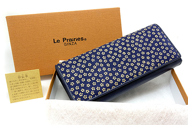 楽天市場】プレリー財布 LE PRAIRIE 「ル・プレリー」 印伝 小桜 長