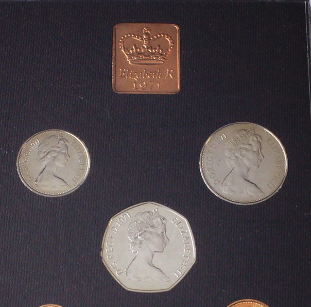 楽天市場】Proof 6枚Set 1971年 イギリス エリザベス2世女王 UNC 未