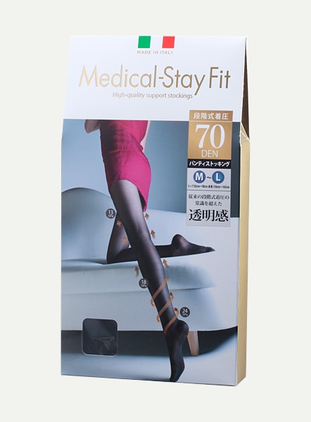楽天市場】【250万足突破】着圧ストッキング メディカルステイフィット