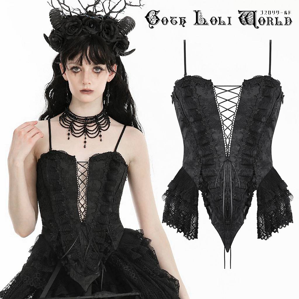 楽天市場】当日発送 即納 CW077 地雷系 ファッション レースアップ