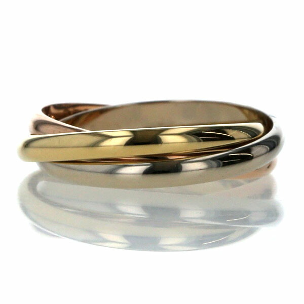 楽天市場】Cartier カルティエ K18YG WG PG スリーカラーゴールド