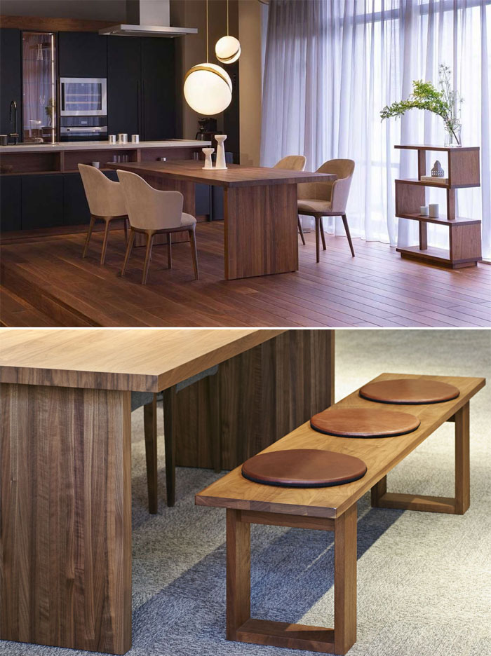 楽天市場】マスターウォール デニッシュ ダイニングテーブル