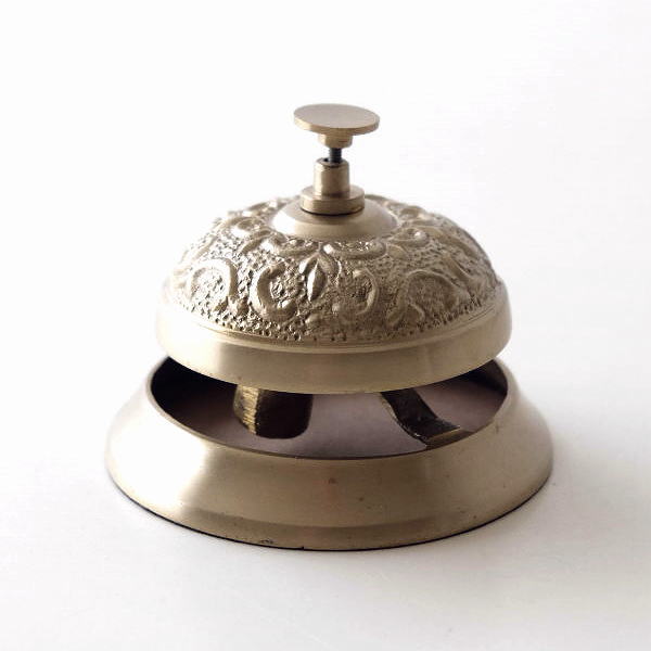 楽天市場】卓上ベル コールベル カウンターベル 呼び鈴 真鍮 呼び出し
