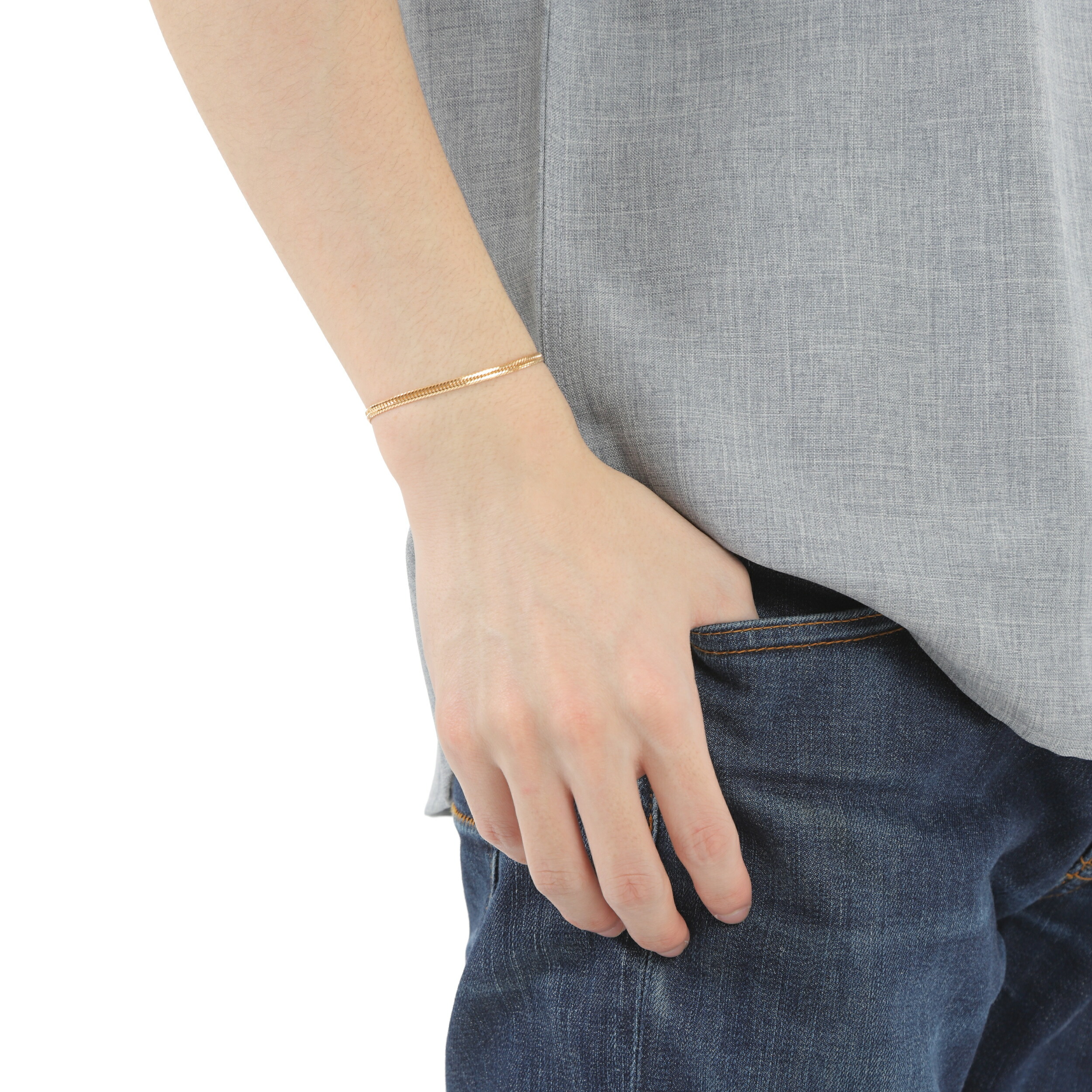 楽天市場】＼楽天ランキング1位／ 18金 喜平ブレスレット12面トリプル