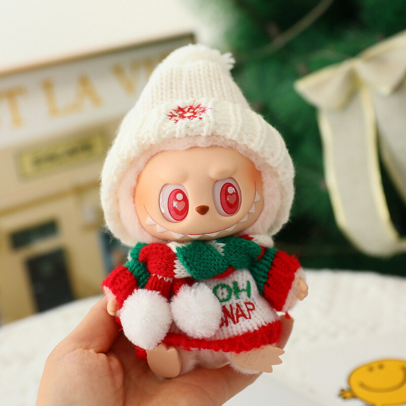 楽天市場】ラブブ 着せ替えドールセット クリスマス限定 トナカイ