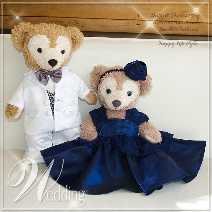楽天市場】ダッフィー シェリーメイ ウエディング ペア Sサイズ 43cm