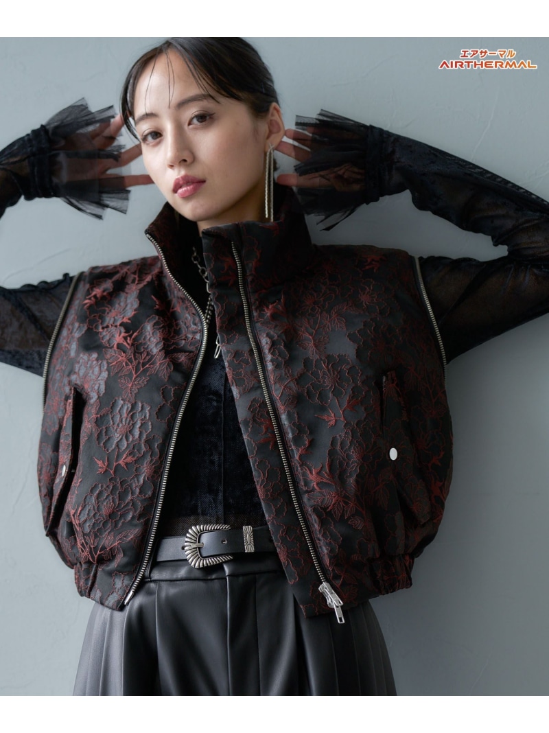 楽天市場】2WAYエアサーマルジャガードスタンドブルゾン HARE ハレ