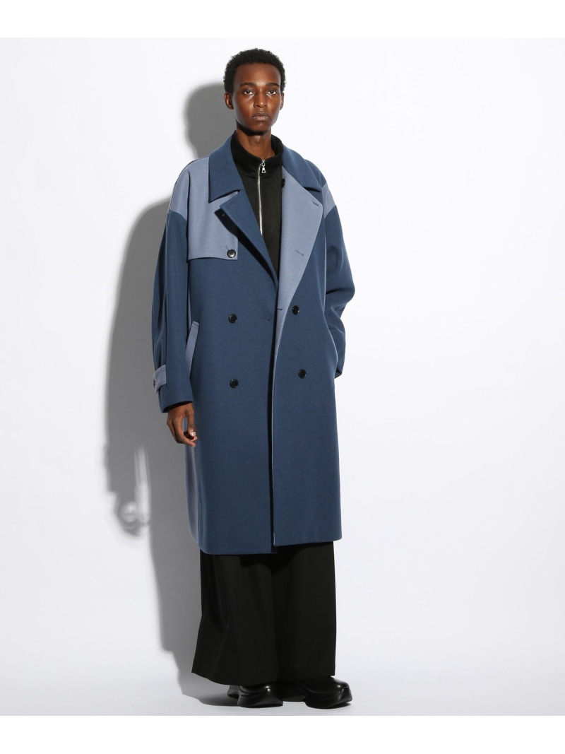 楽天市場】【SALE／32%OFF】ウーリーテックハイショクダブルコート