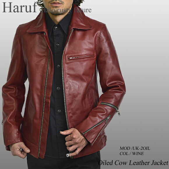 楽天市場】レザージャケット 革ジャン メンズ 本革 シングルライダース