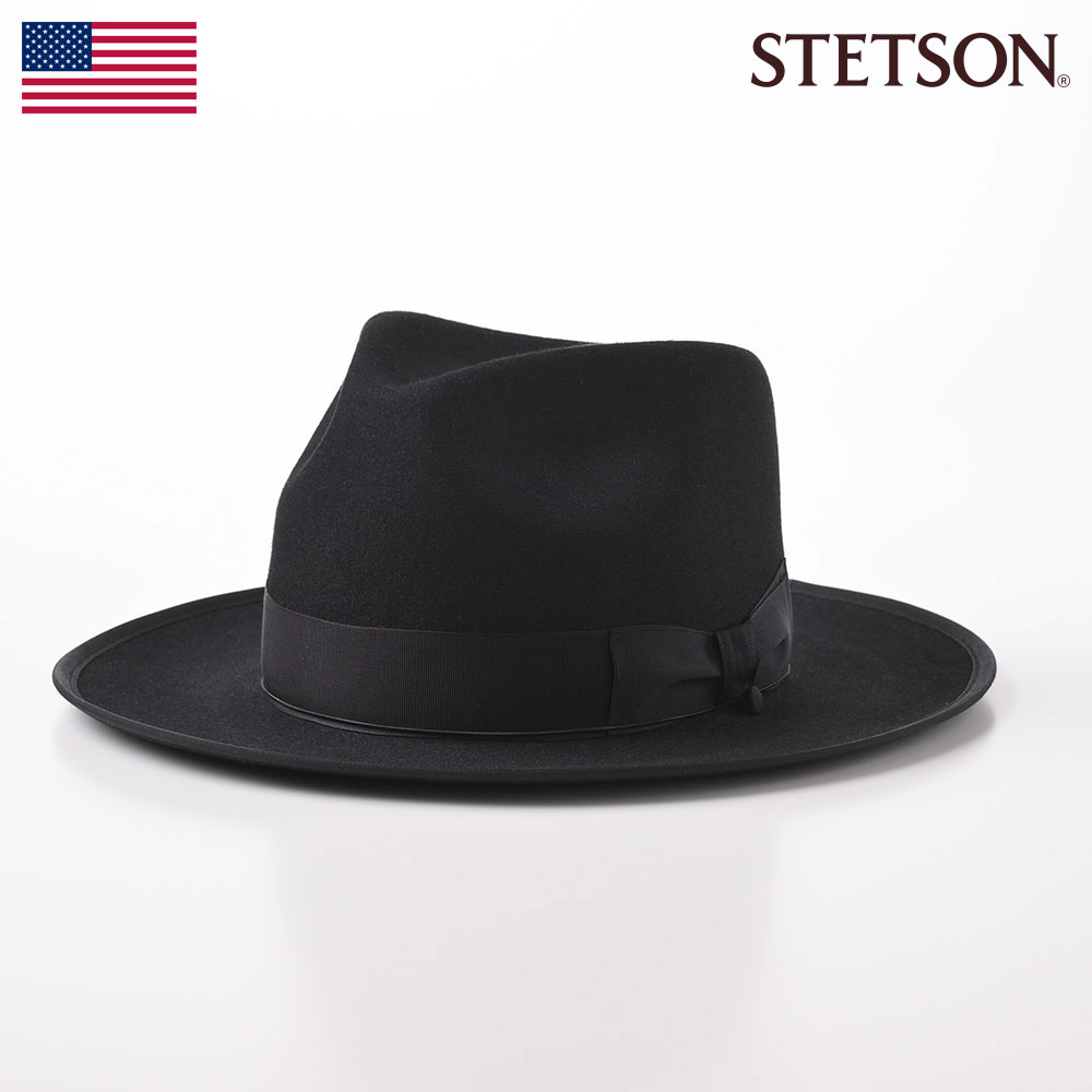 楽天市場】STETSON ステットソン 中折れハット ラビットフェルト 帽子