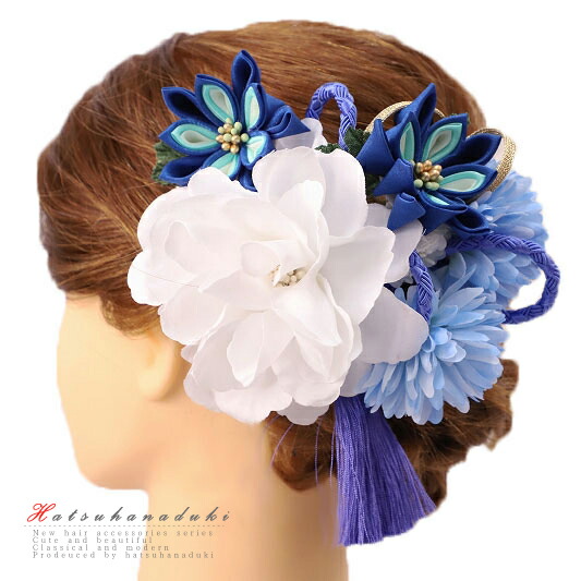 楽天市場】髪飾り 成人式 つまみ細工 振袖 和装 袴 浴衣 夏祭り 花火