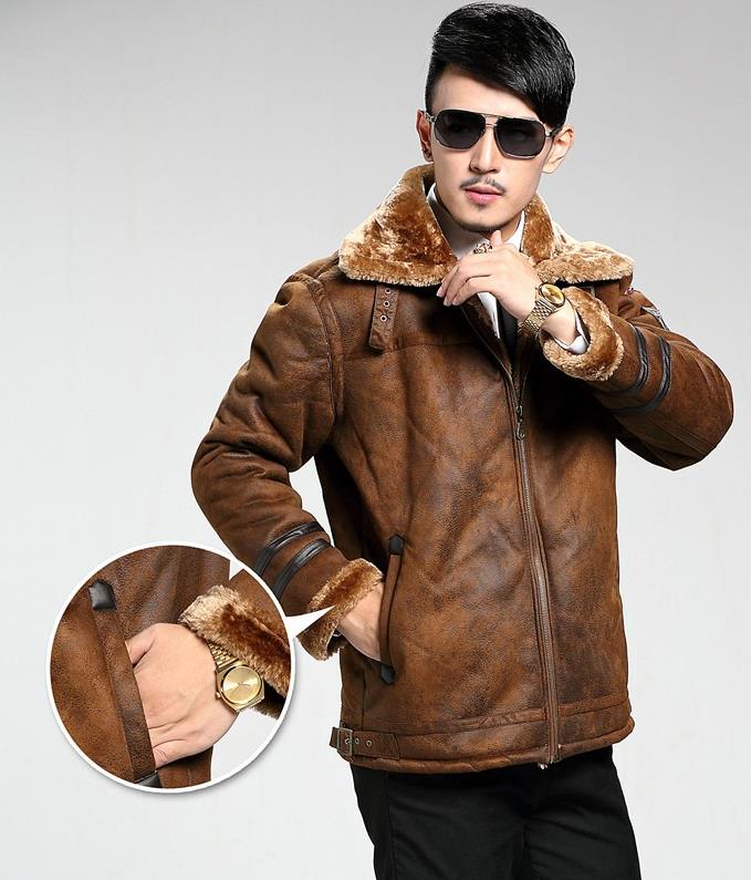 楽天市場】メンズ ムートンジャケット 防寒 アウター ボアジャケット