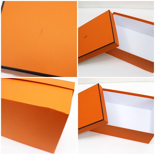 エルメス 空箱 ボックス 大型 095 約34x38x15㎝ 中古(10016) HERMES 空