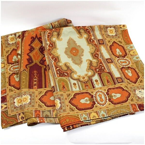 楽天市場】エトロ 大判ストール ショール ウール×シルク ブラウン