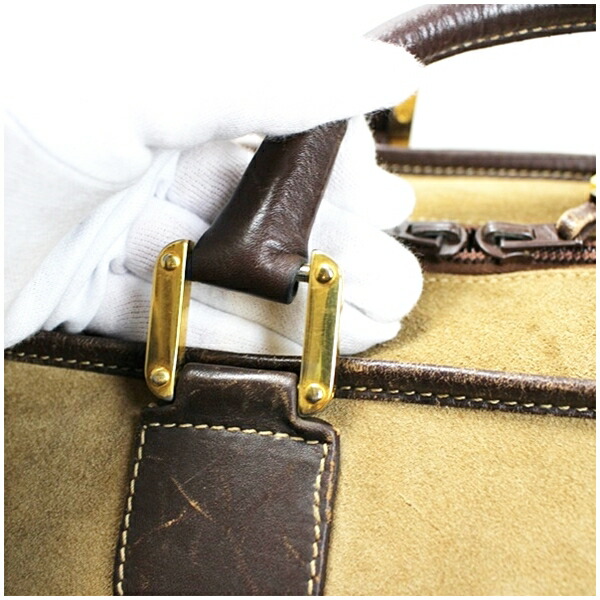 楽天市場】ロエベ アナグラム アマソナ50 ボストンバッグ スエード