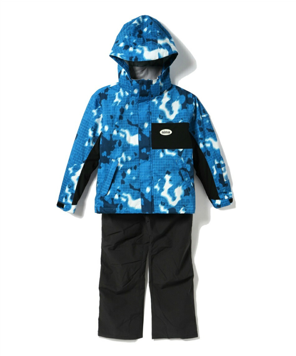 楽天市場】スキーウェア キッズ 子供 防水 上下セット スノーウェア