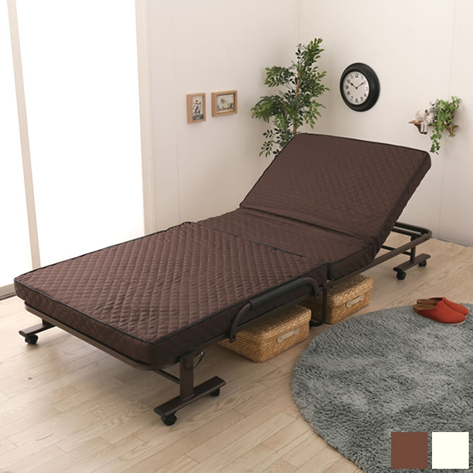 楽天市場】＼ポイント5倍☆28日まで！／ 折りたたみベッド シングル