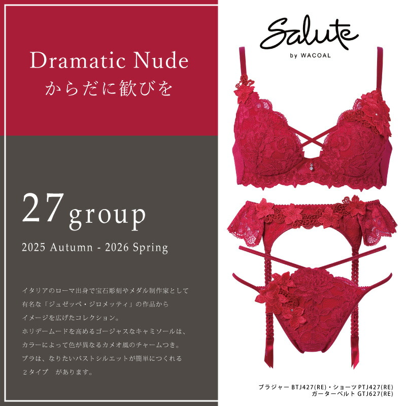 楽天市場】25%OFF ワコール Wacoal サルート salute 27グループ 27G