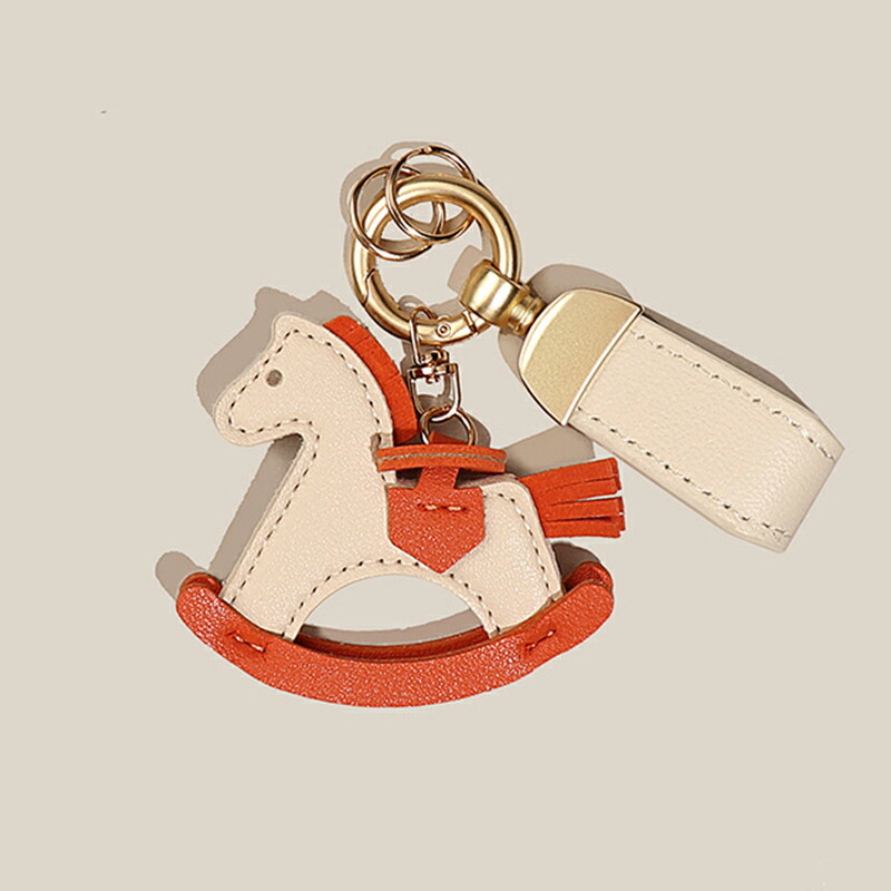 楽天市場】2026年新作 持つだけで幸運！ゆらゆら木馬 キーホルダー