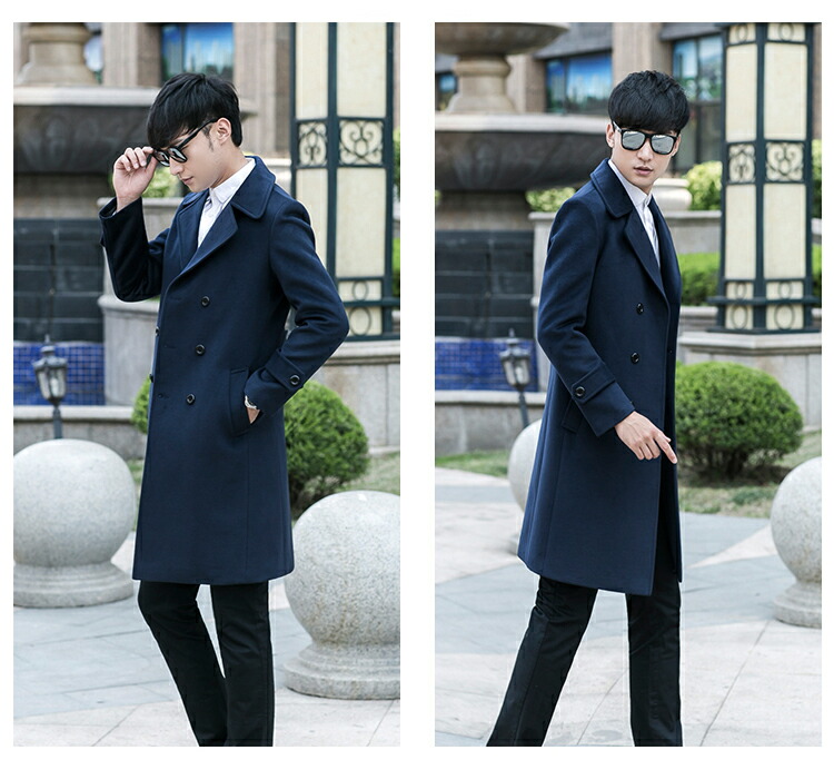 シンプルライフ ネイビー トレンチコート 中ベスト取り外し可 LLサイズ