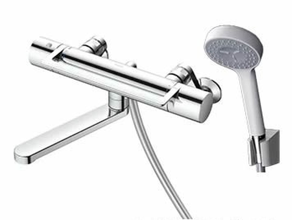 TOTO 壁付サーモスタット混合水栓(コンフォートウエーブ1モード、寒冷