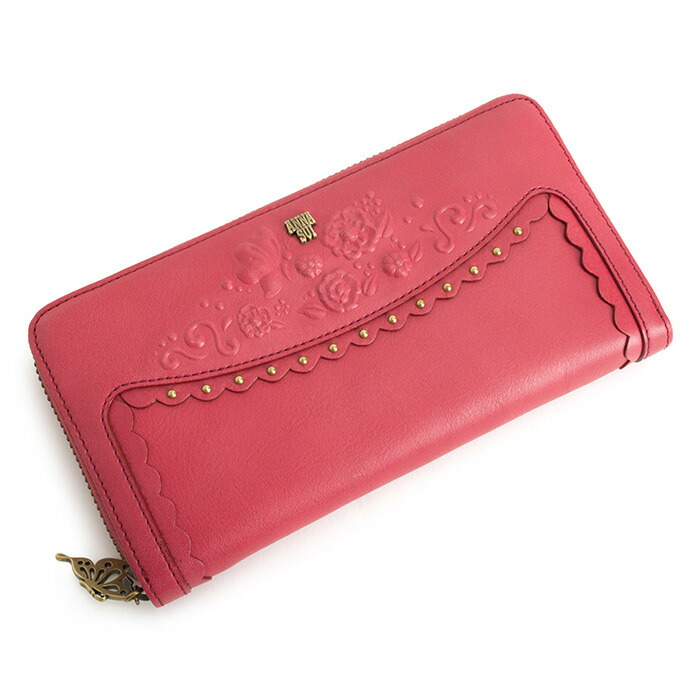 楽天市場】展示品箱なし アナスイ 財布 長財布 ラウンドファスナー