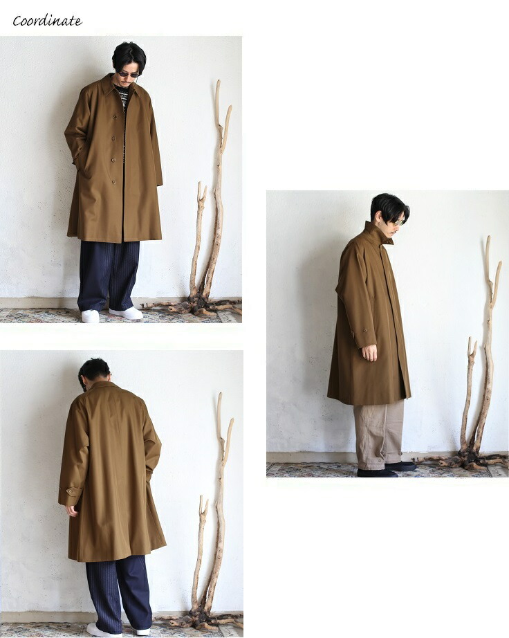 楽天市場】【Kaptain Sunshine】 Walker Coat BROWN KHAKI ウォーカー