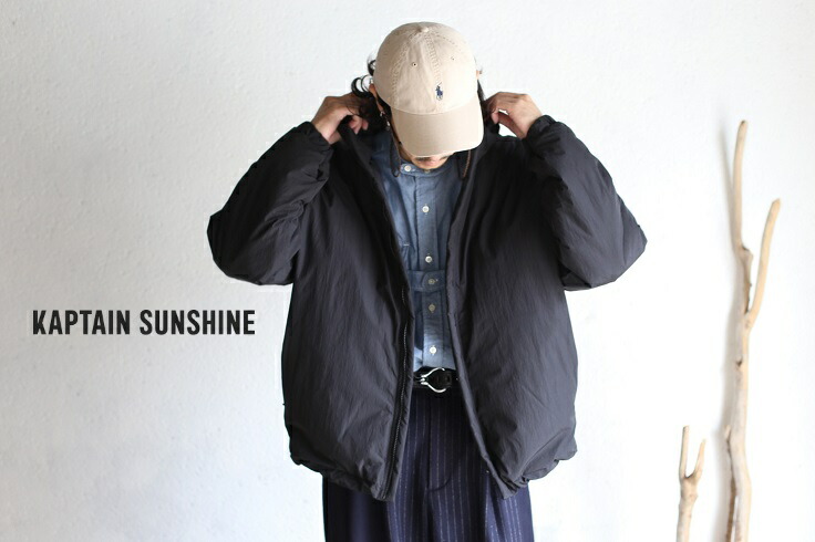 楽天市場】【Kaptain Sunshine】 Padding Blouson BLACK パディング