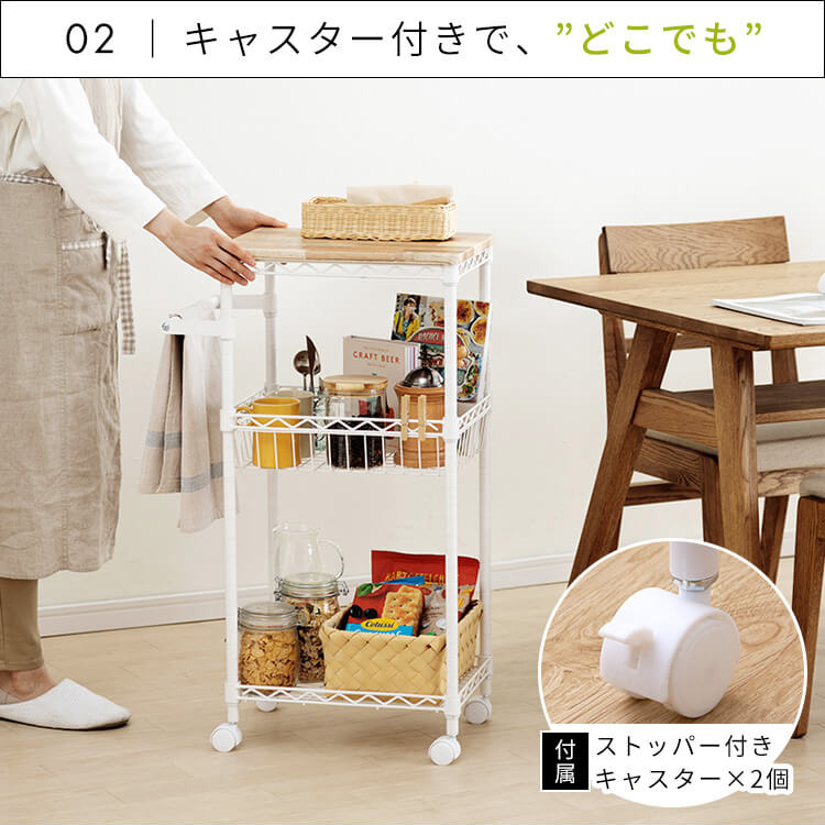 楽天市場】【公式】スチールラック メタルラック 棚板 キッチンワゴン