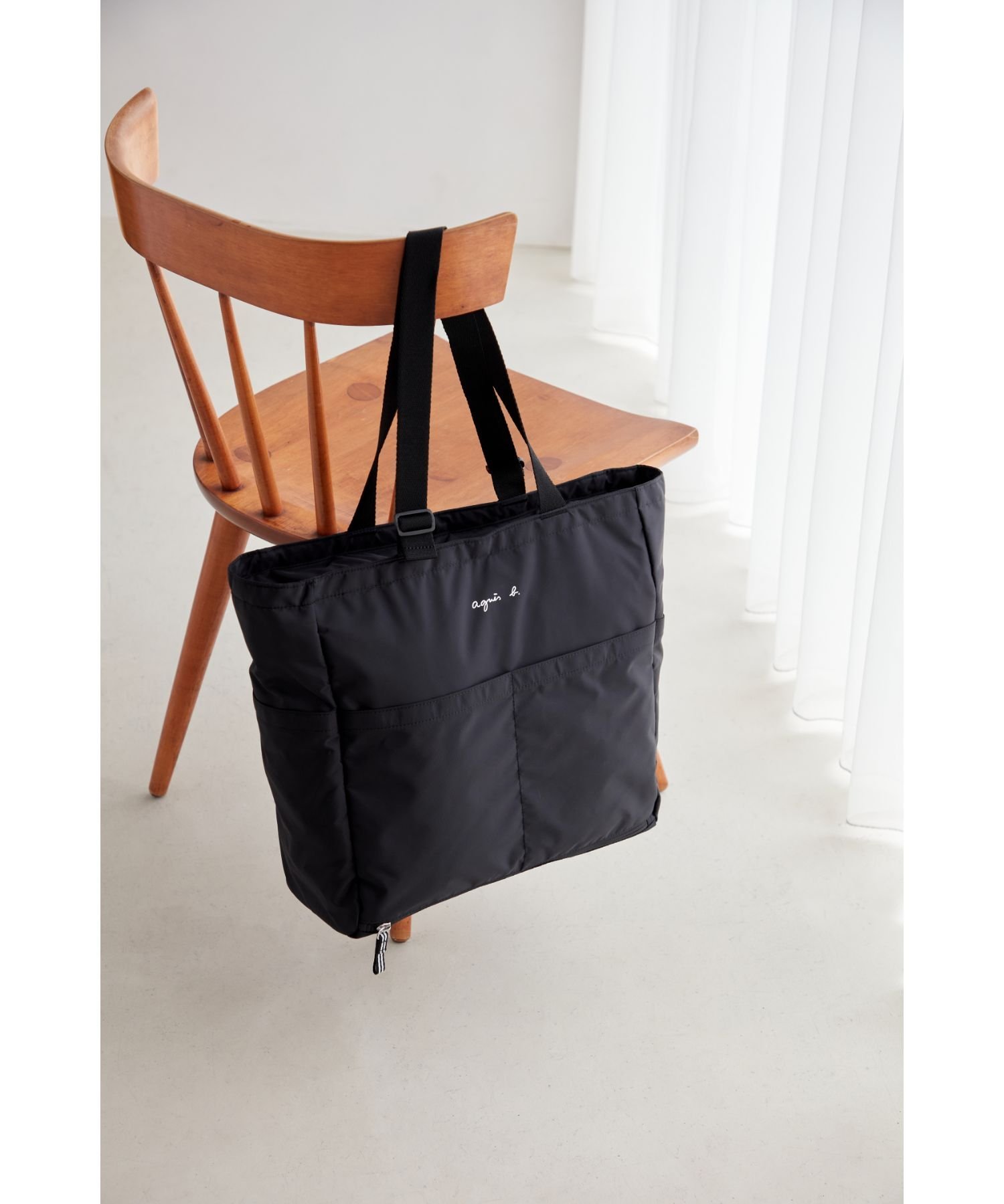 agnes b.｜ロゴ ペアレンツバッグ マザーズバッグ | Rakuten Fashion