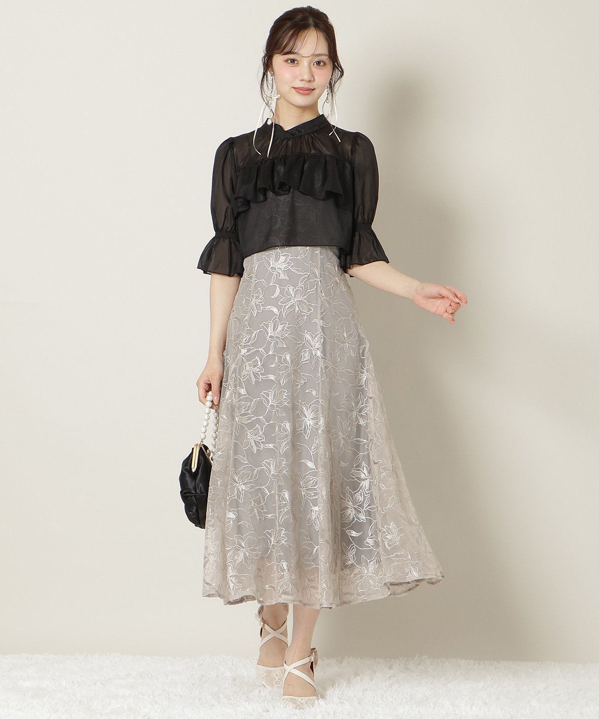 WILLSELECTION｜フラワーレースキャミワンピース | Rakuten Fashion