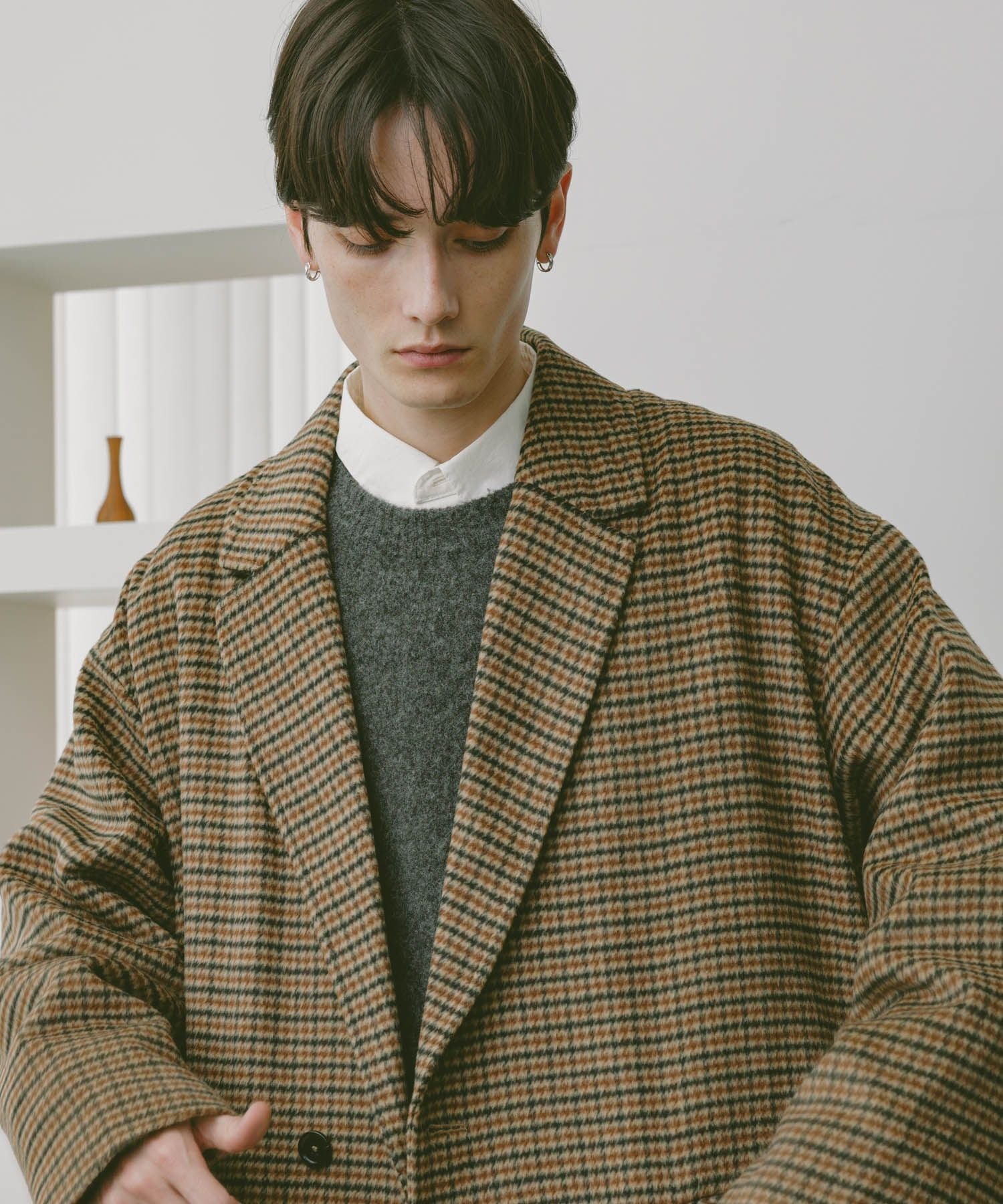 RAGEBLUE｜チェック柄/オーバーチェスターコート | Rakuten Fashion