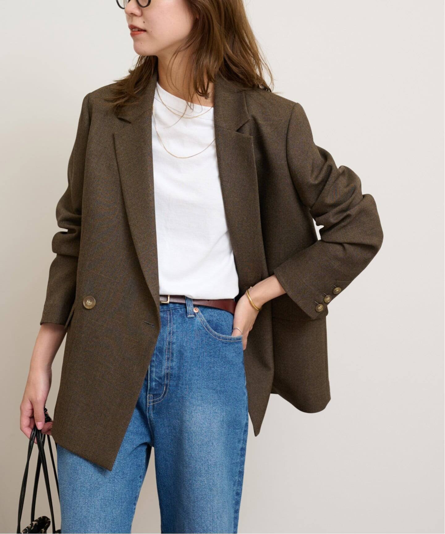 JOURNAL STANDARD relume｜《追加》シャークツイードテーラード