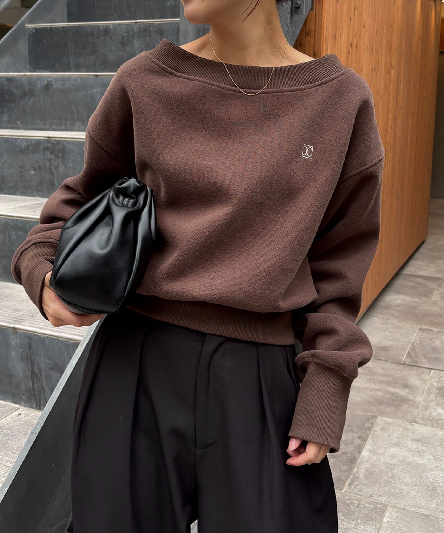 CAPRICIEUX LE'MAGE｜1ポイントボンディングスウェット | Rakuten