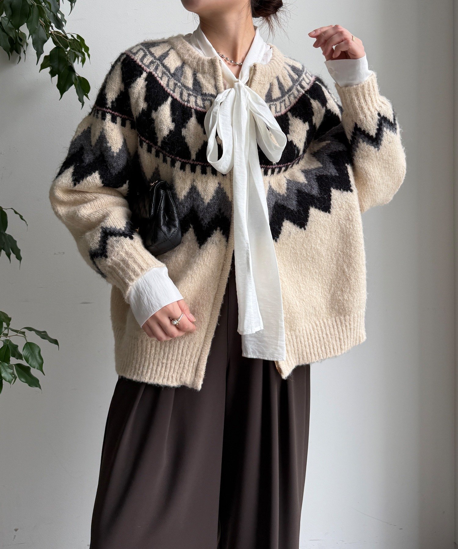 DOUDOU｜【11/20(木)12:00~ 完売カラー再販売開始】ノルディック柄