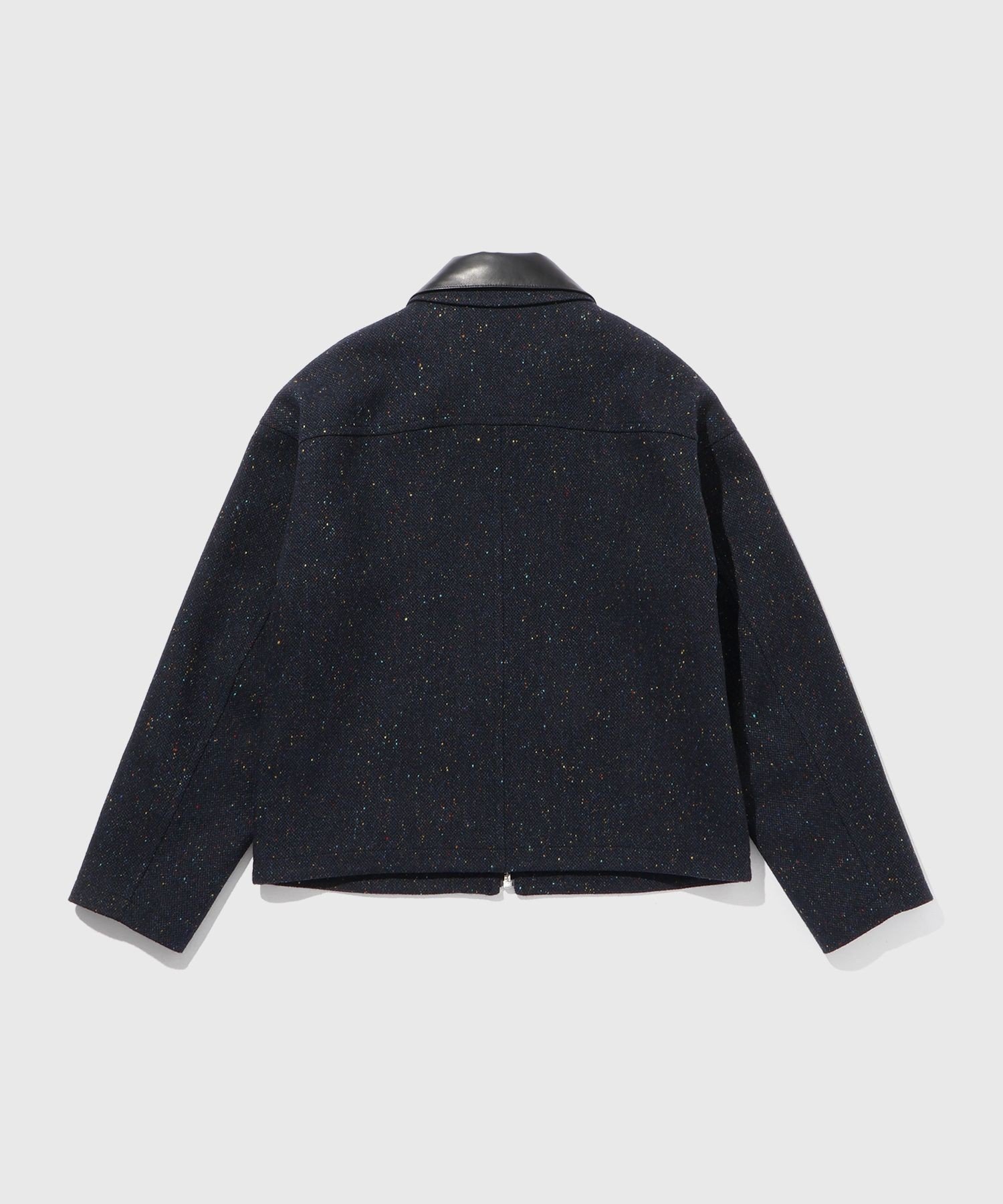 ADAM ET ROPE'｜ネップツイード ライダースジャケット | Rakuten