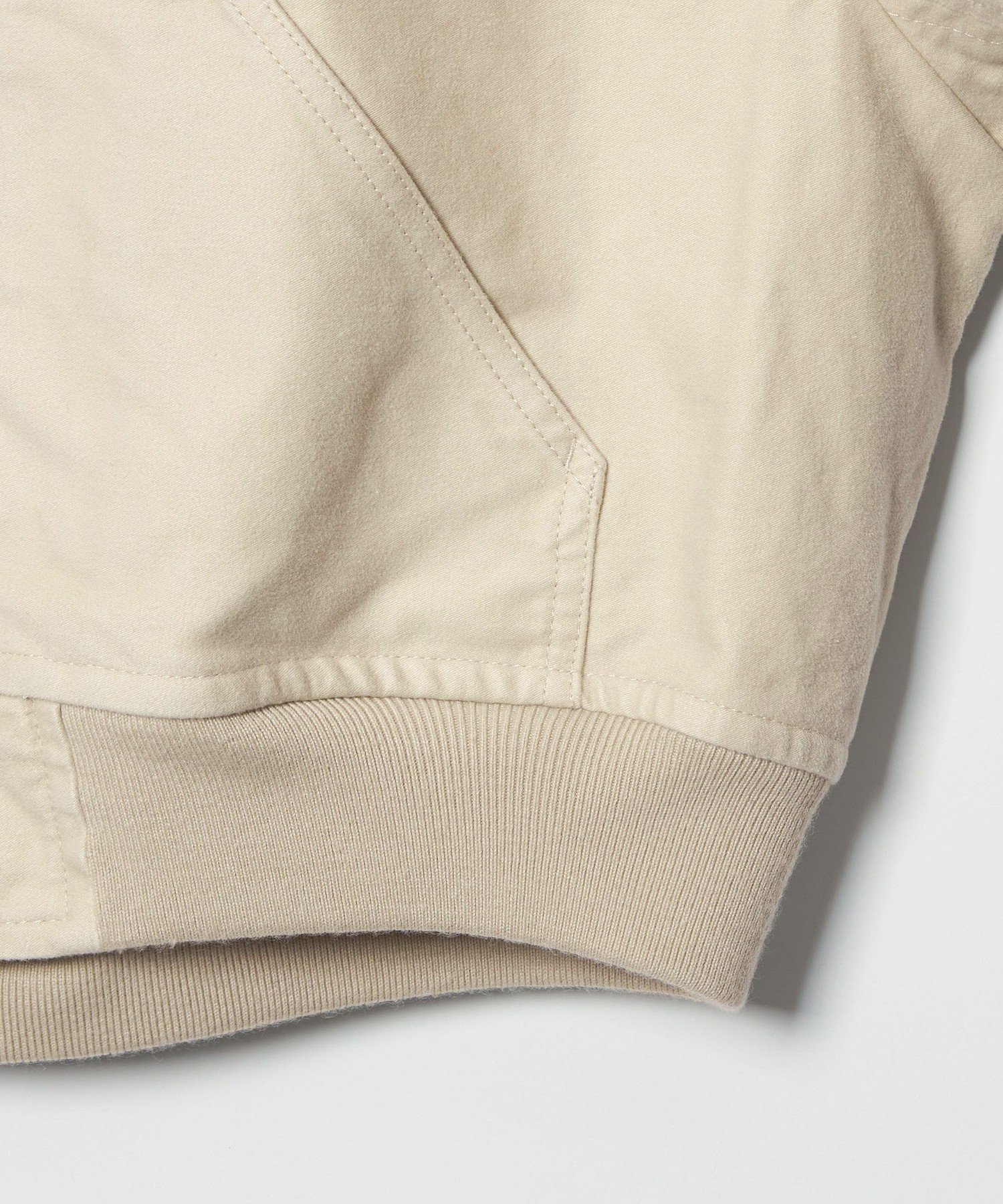 ＜６(ROKU)＞コットンピーチ ブルゾン 6(ROKU)＞コットンピーチ ブルゾン