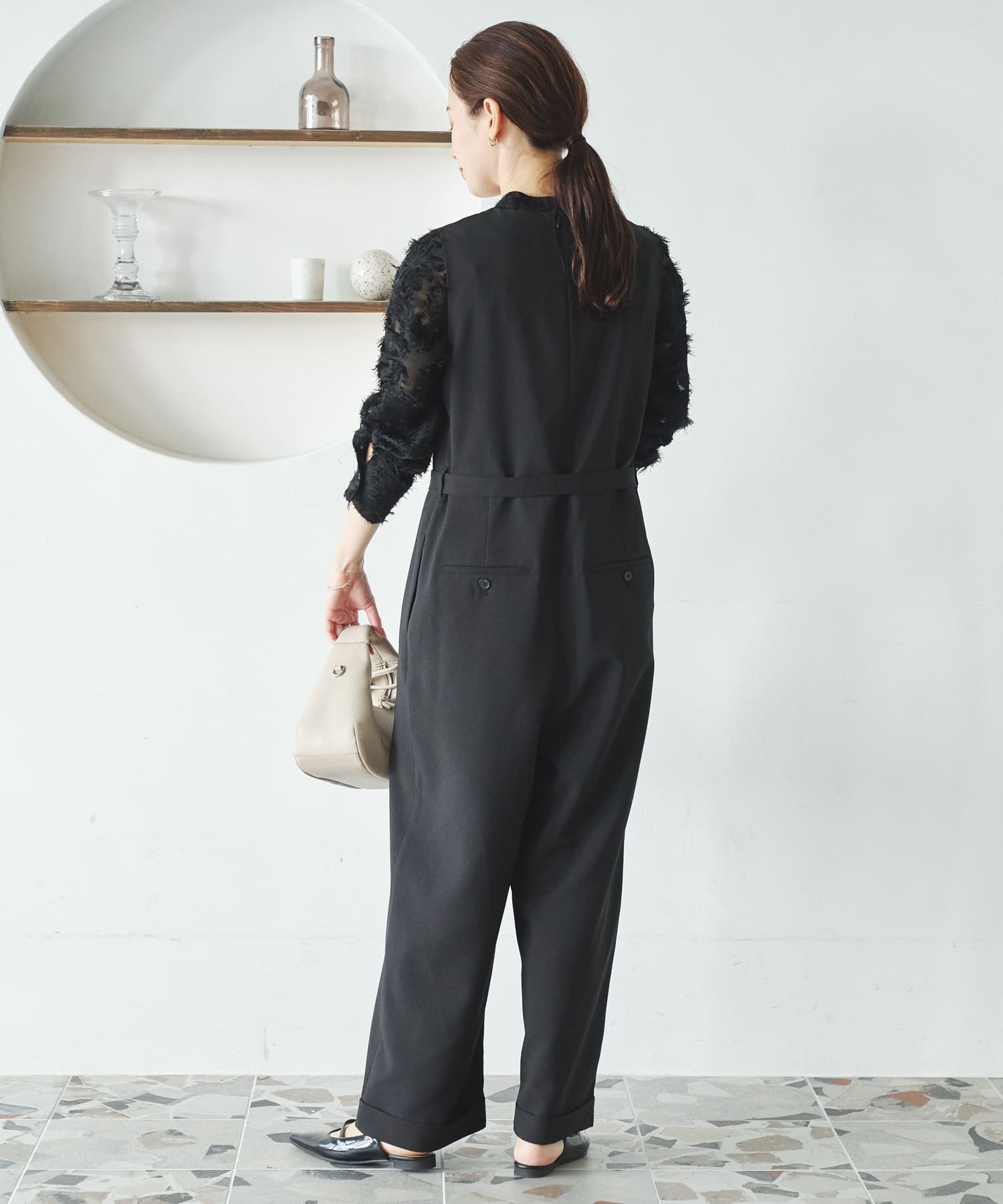 URBAN RESEARCH｜『2サイズ展開』ベルト付きオールインワン | Rakuten