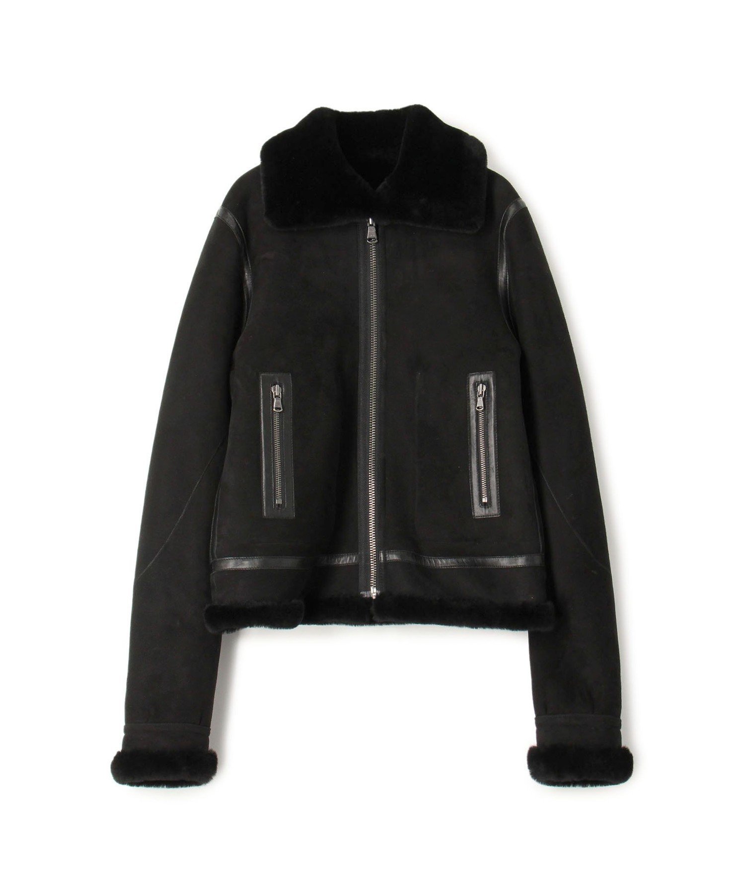 TOMORROWLAND｜ラムレザー ムートンジャケット | Rakuten Fashion(楽天