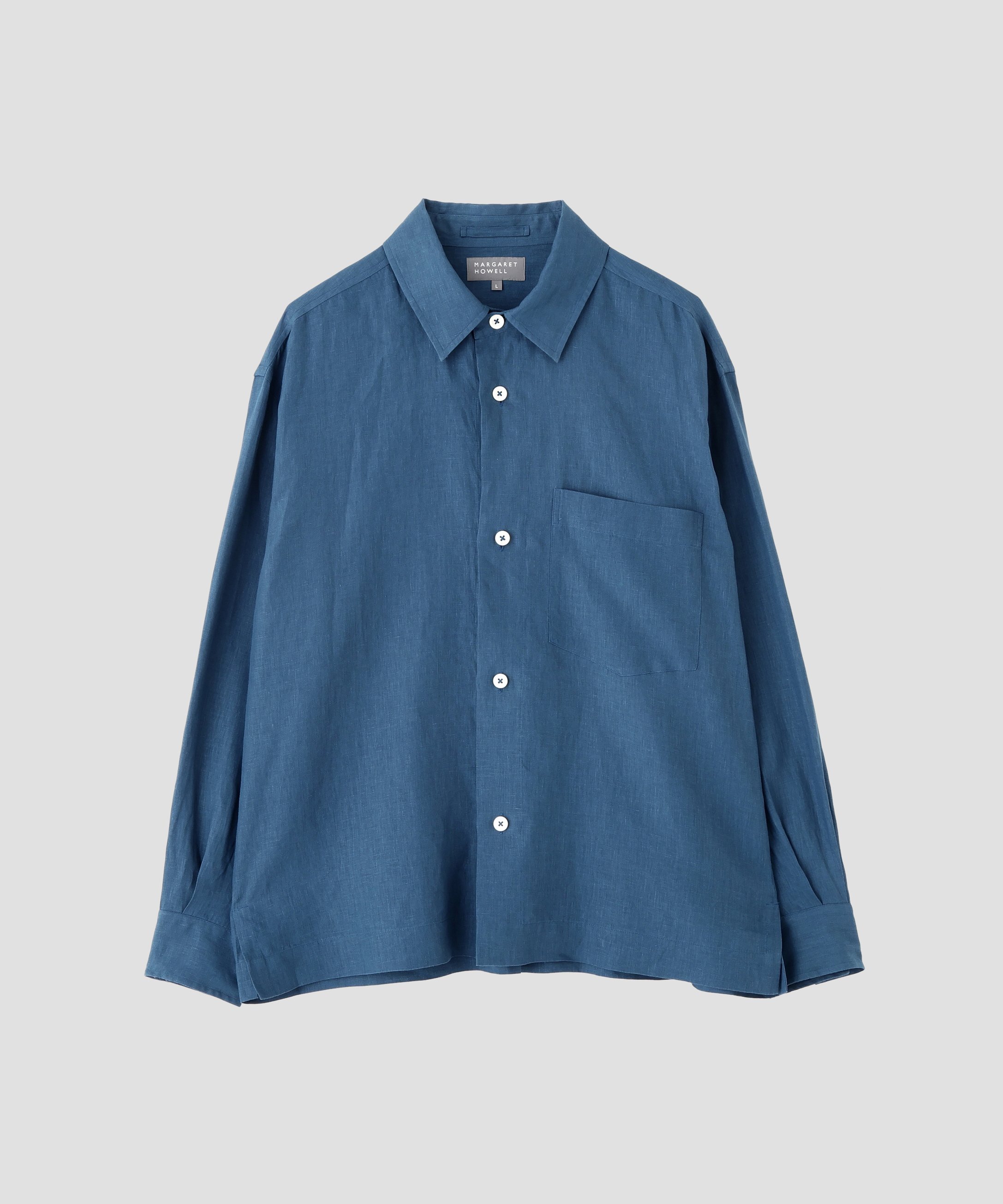 MARGARET HOWELL｜SHIRTING LINEN SHIRT | Rakuten Fashion(楽天