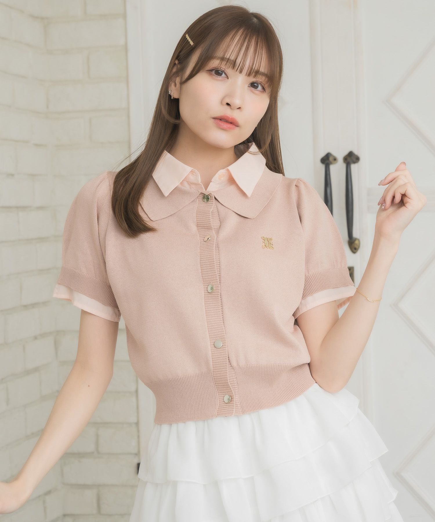 RETRO GIRL｜金釦シャツドッキングNT | Rakuten Fashion(楽天