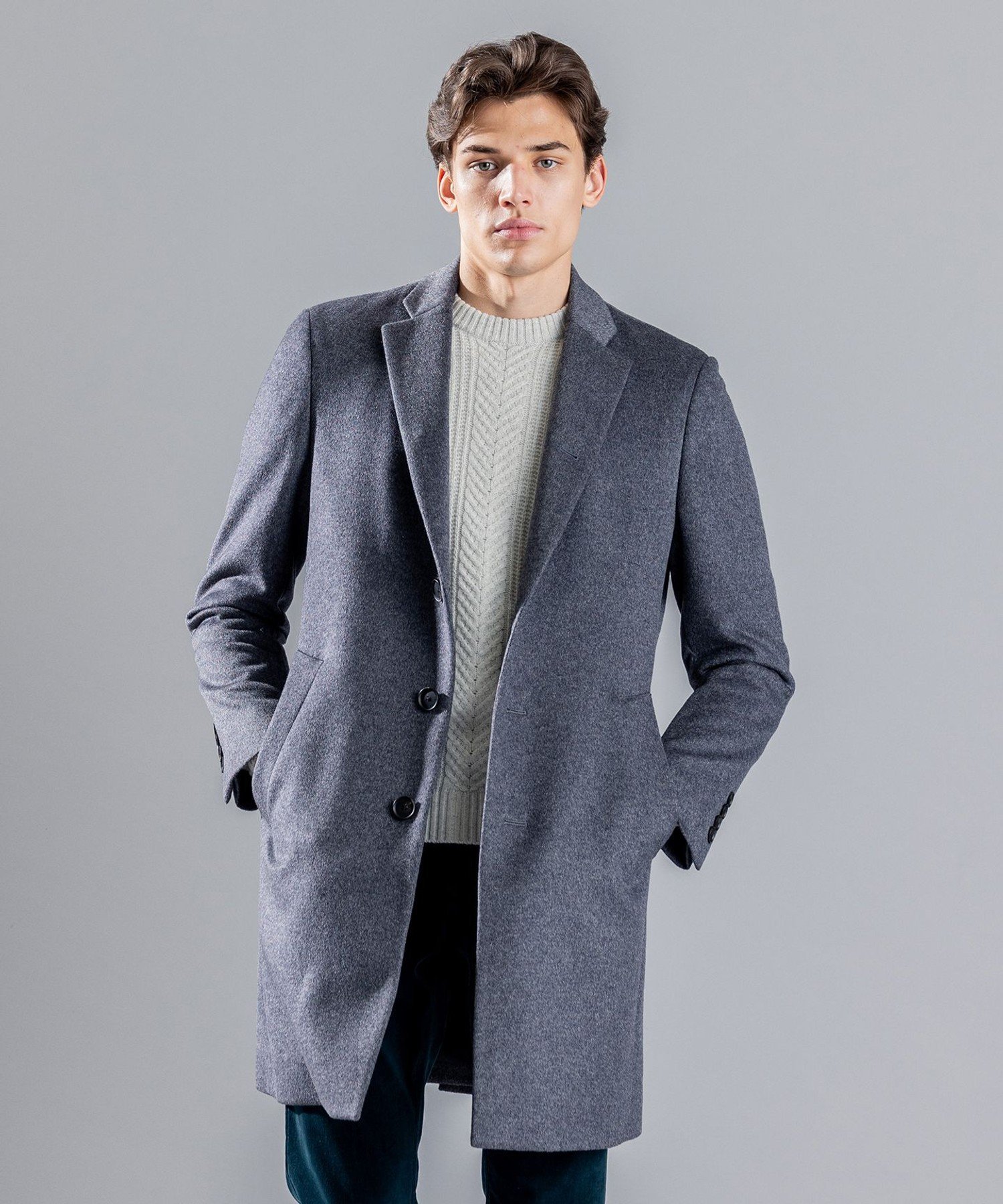 JOSEPH HOMME｜グロッシーウール チェスターコート | Rakuten Fashion