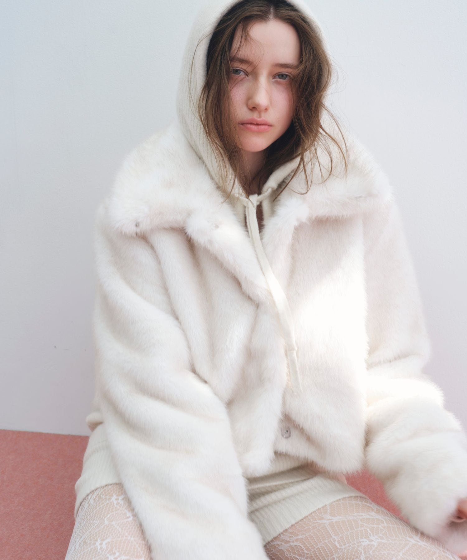 Heather｜MIXファーショートジャケット | Rakuten Fashion(楽天