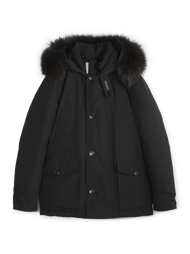 楽天市場】ウールリッチ アークティックパーカ ブラックの通販