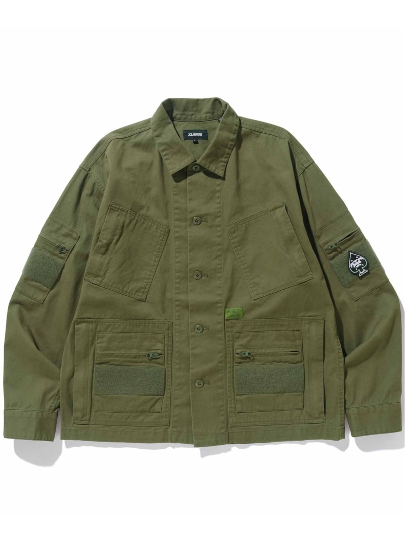 楽天市場】【SALE／40%OFF】XLARGE MULTI POCKET MILITARY JACKET